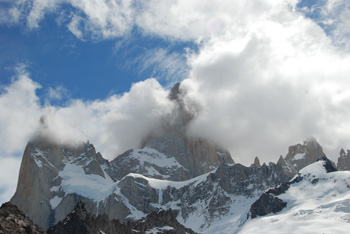 Patagonia mountain range with GeoEx
