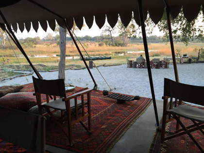 Views From Camp in Botswana Africa by GeoEx