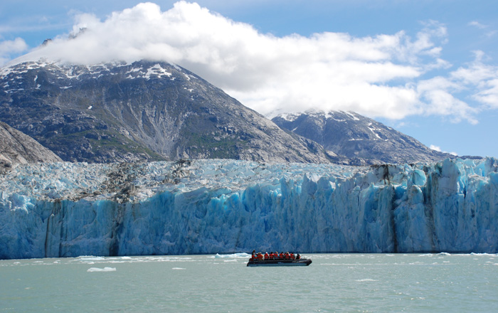Calving Glacier in Alaska's Inside Passage | GeoEx Small Ship Cruises