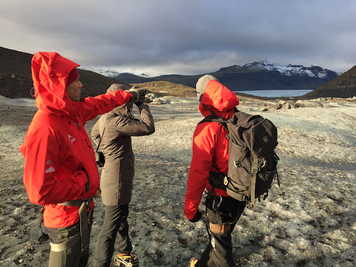 Iceland glacier hike with GeoEx