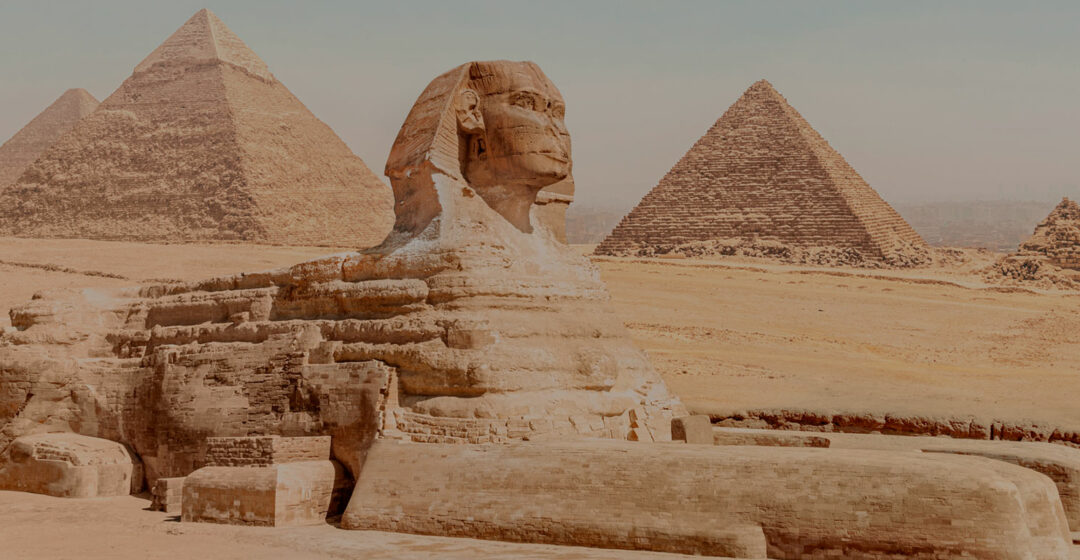 The Great Sphinx in Cairo, Egypt