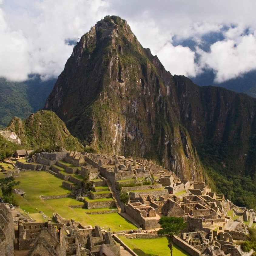 View over Machu Picchu, Peru