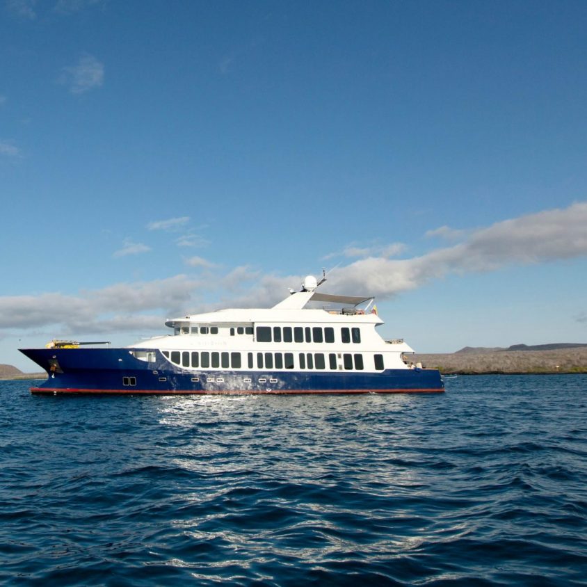 MV Origin yacht sailing the Galapagos