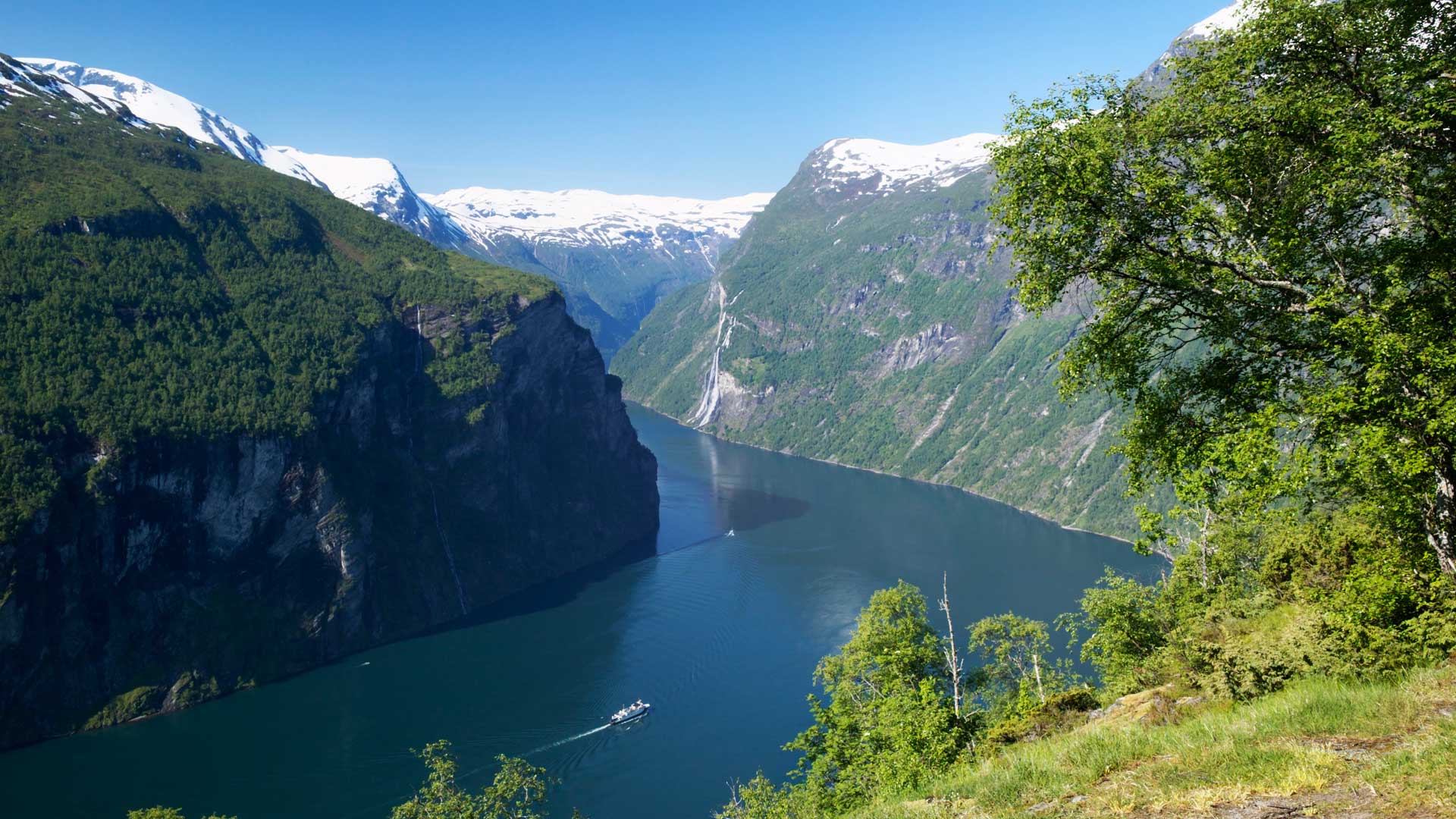 Geirangerfjord, a UNESCO World Heritage Site in Norway