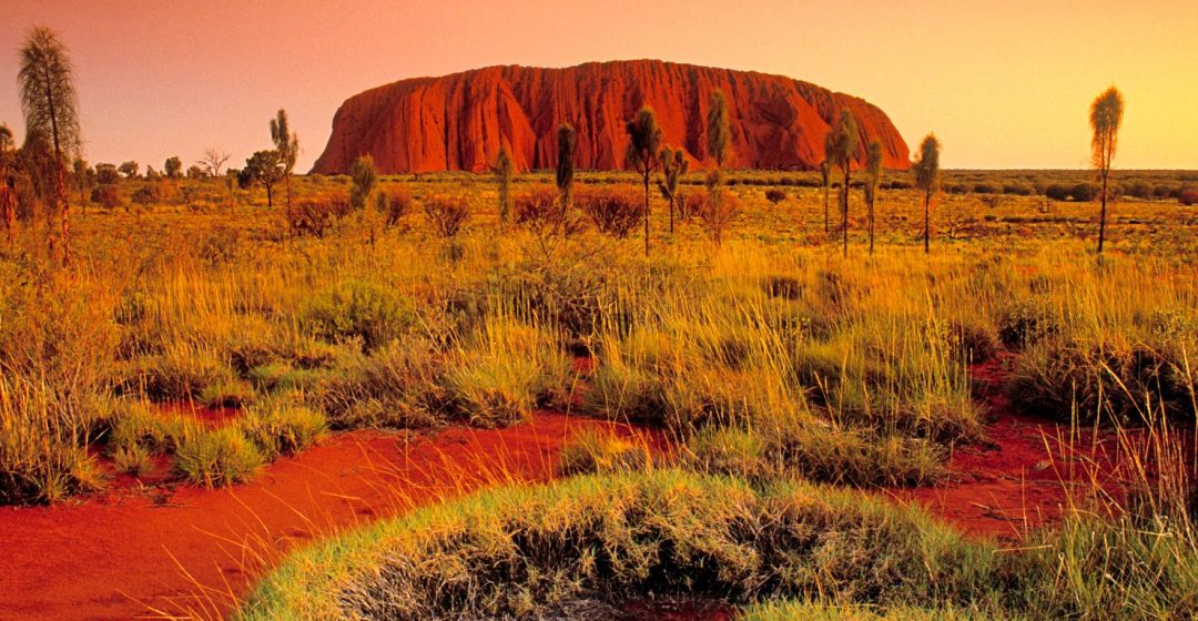 Ayers Rock in the Northern Territories, Australia