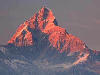 View of the Annapurna range from Pokhara, Himalaya treks with GeoEx