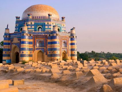 15th century Mausoleum of Bibi Jawindi, Pakistan
