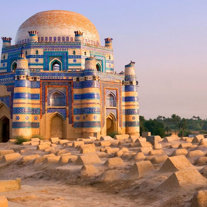 15th century Mausoleum of Bibi Jawindi, Pakistan