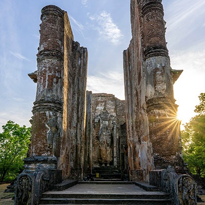 Polonnaruwa temple complex, Sri Lanka