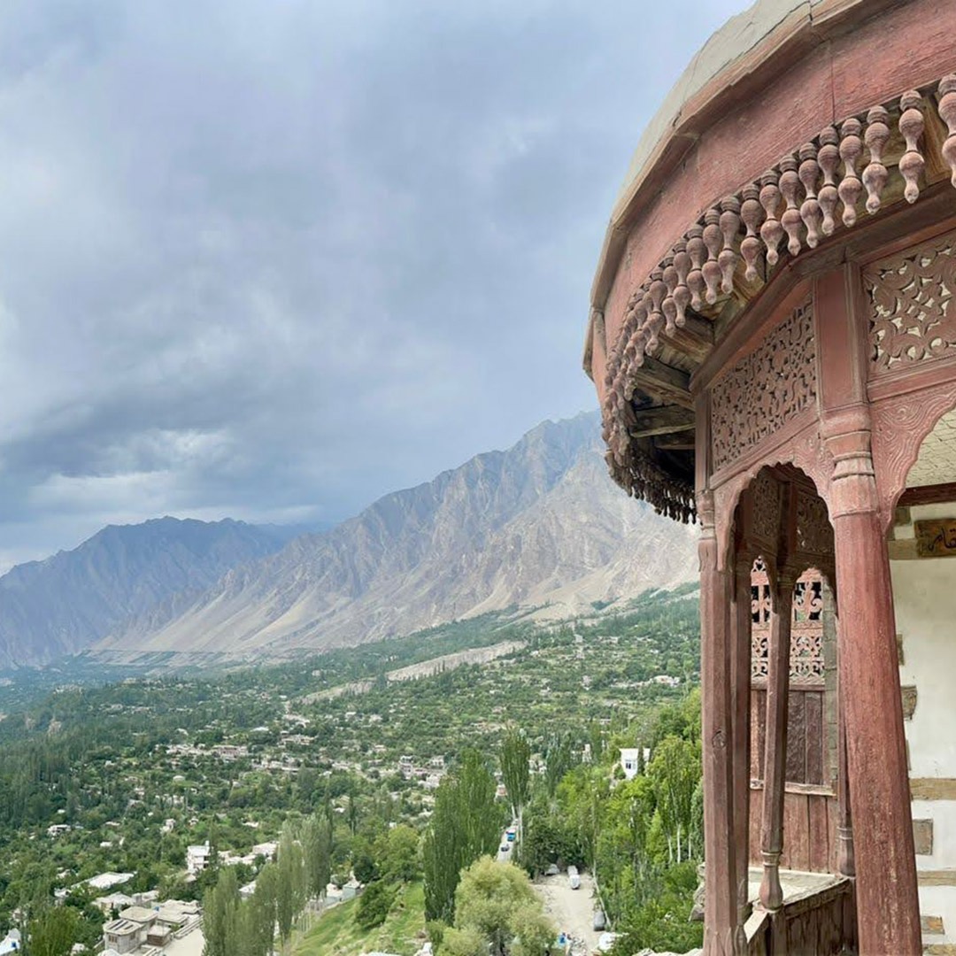 View over the Hunza Valley, Pakistan