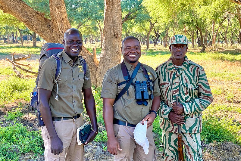 Guides in Lower Zambezi National Park, Zambia