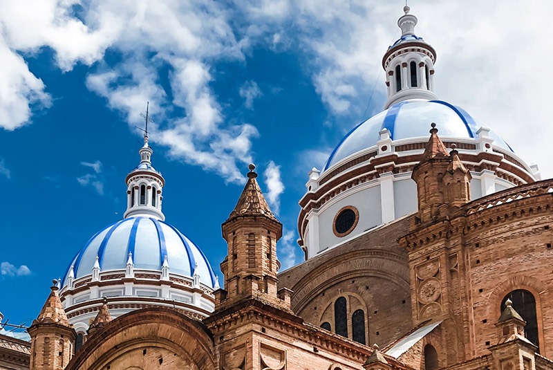 Cathedral in Cuenca, Ecuador