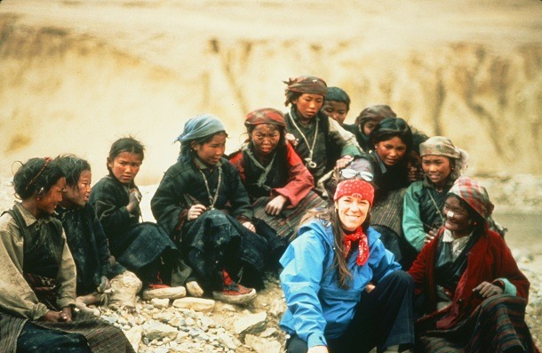 GeoEx founder Jo Sanders in Tibet