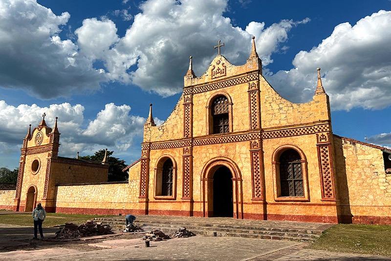 Jesuit mission in San Jose de Chiquitos, Bolivia