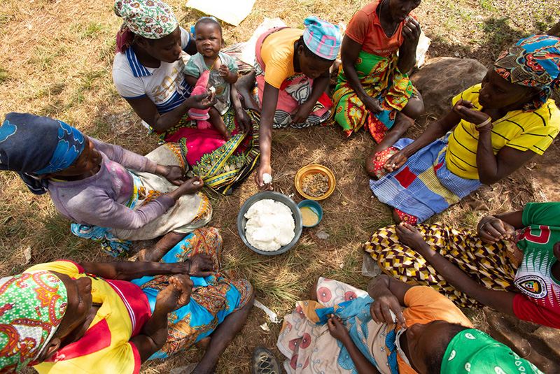 Women in local community near Gorongosa National Park, Mozambique