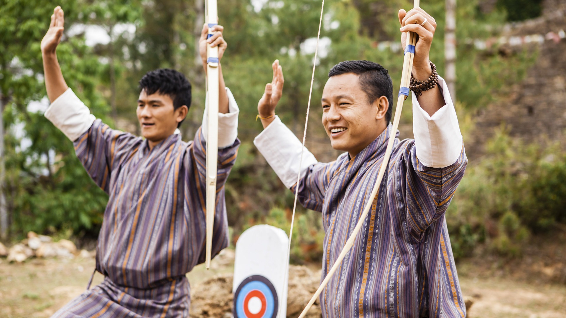 Archery near Paro, Bhutan