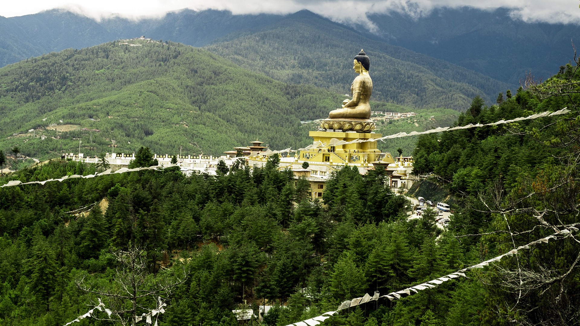 Buddha Dordenma statue in Thimphu, Bhutan