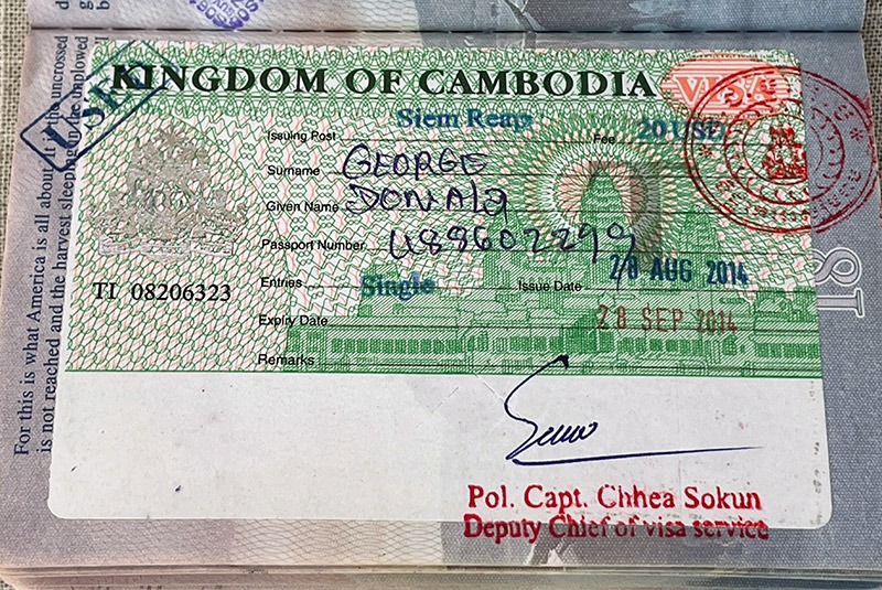 Cambodia visa