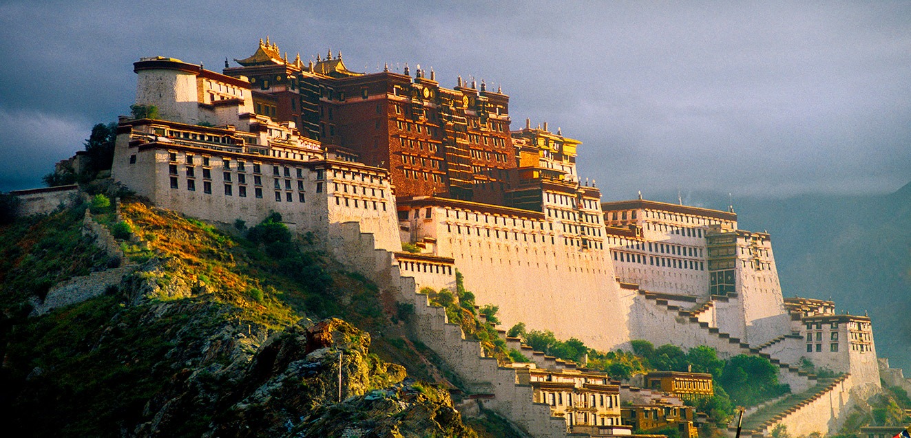 The Potala Palace at dawn, Lhasa, Tibet