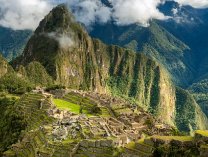 Incan ruins of Machu Picchu, Peru