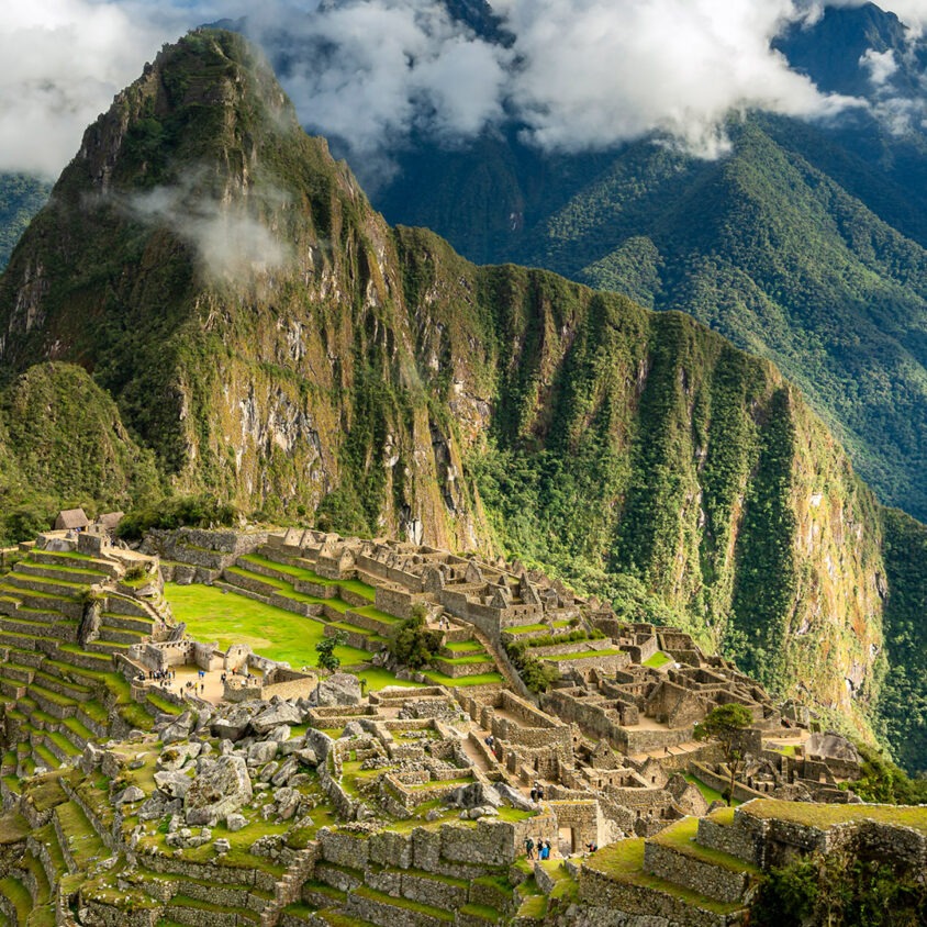Incan ruins of Machu Picchu, Peru