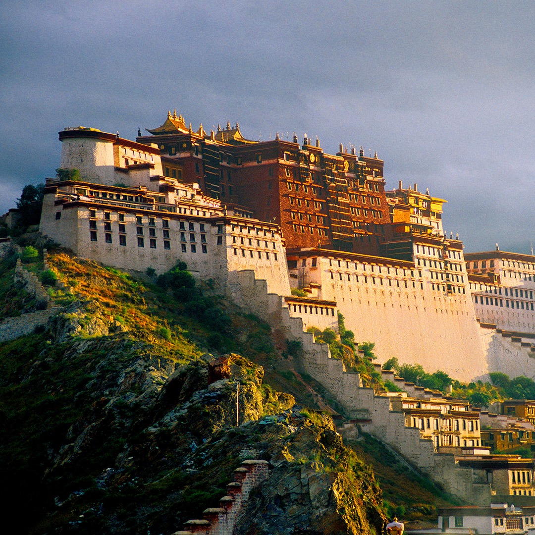 The Potala Palace at dawn, Lhasa, Tibet