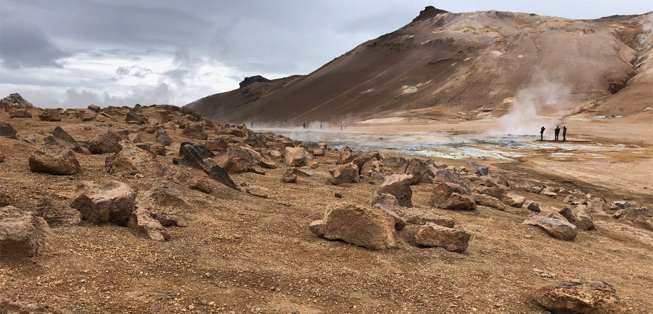 Iceland Námafjall Geothermal Area